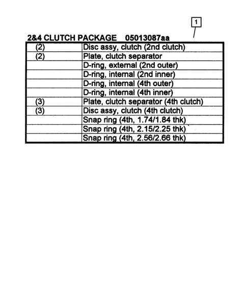Seal and Shim Packages for 2002 Jeep Grand Cherokee #5