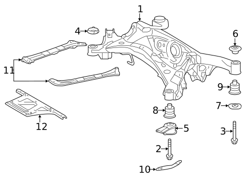 Suspension Mounting for 2021 Lexus RC300 #0