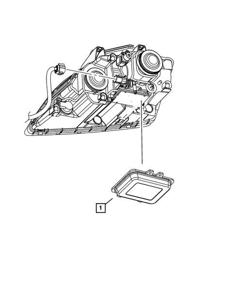 Keys, Modules and Engine Controllers for 2008 Chrysler Pacifica #5