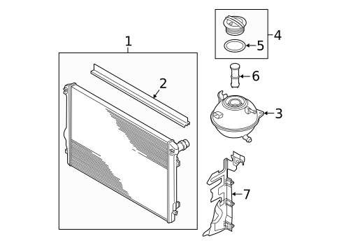Radiator & Components for 2015 Volkswagen Jetta #0