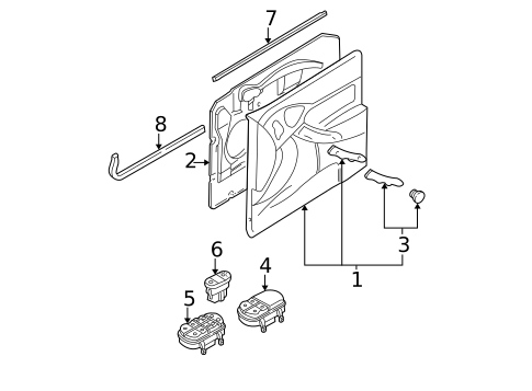 Switches, Solenoids & Actuators for 2001 Ford Focus #0