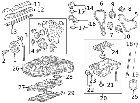 Filters for 2017 GMC Acadia Limited #1