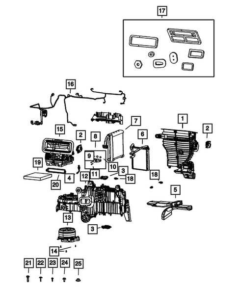 Air Conditioner and Heater Units for 2026 Ram 1500 #0
