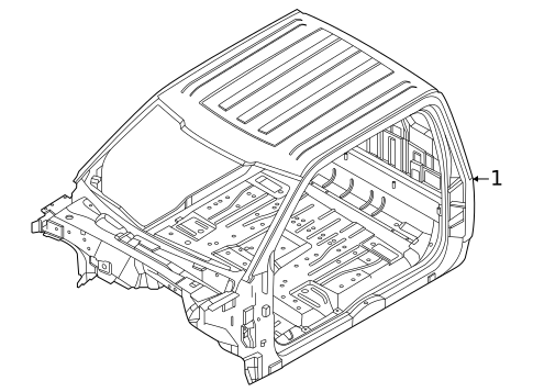 Cab Assembly for 2018 Ford F-150 #0