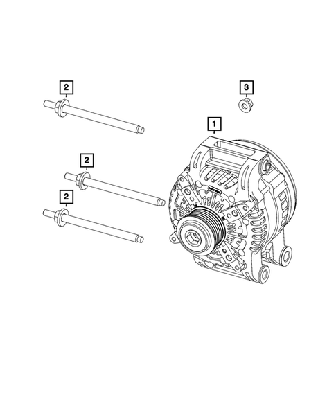 Generators/Alternators for 2024 Jeep Grand Cherokee #1