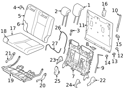 Third Row Seats for 2019 Subaru Ascent #0