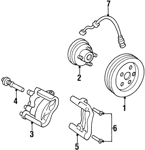 Front Brakes for 2000 Chevrolet Lumina #0