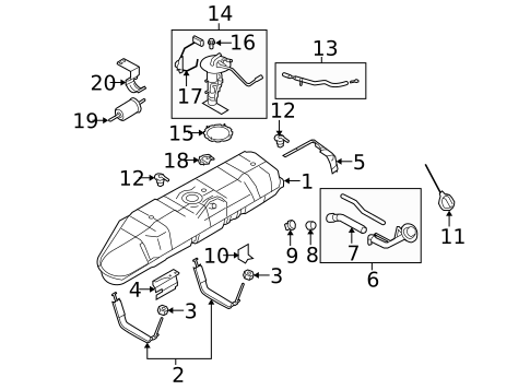 Hardware, Fasteners & Fittings for 2009 Ford E-150 #0