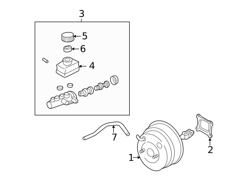 Hydraulic System for 2005 Saab 9-2X #0