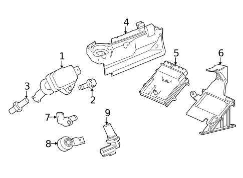 Powertrain Control for 2017 Jaguar F-Type #1