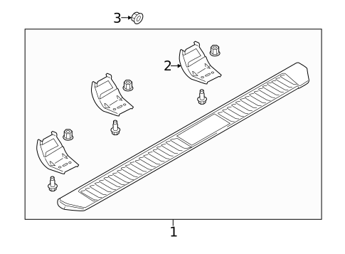 Running Board for 2017 Ford F-350 Super Duty #9