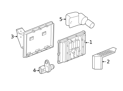 Ignition System for 2011 GMC Sierra 2500 HD #0