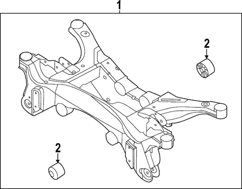 Suspension Mounting for 2023 Ford Maverick #0