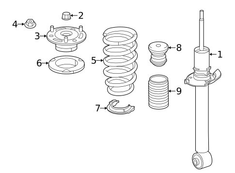 Shocks & Components for 2016 Acura RLX #2