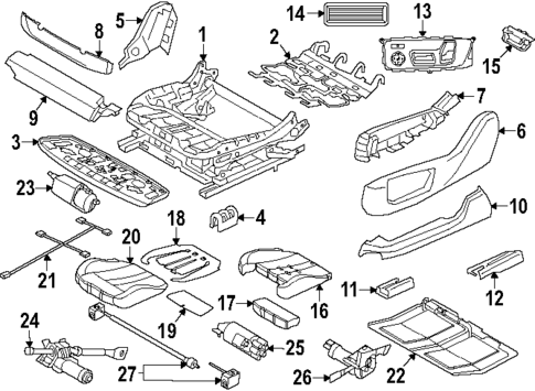 Heated Seats for 2023 BMW XM #0