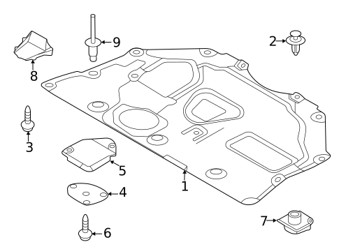 Splash Shields for 2021 Mazda 3 #2