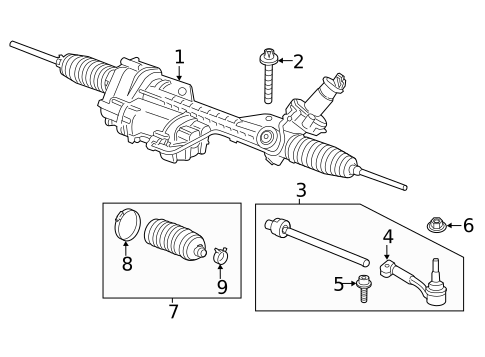 Steering Gear & Linkage for 2015 BMW 428i xDrive Gran Coupe #0