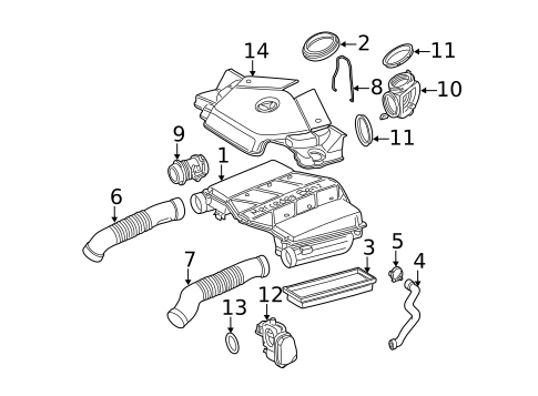 Powertrain Control for 2011 Mercedes-Benz SL 550 #4