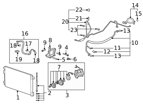 Hoses & Pipes for 2010 Buick Enclave #0