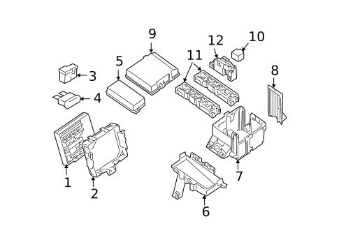 Electrical Components for 2009 Nissan Xterra #0