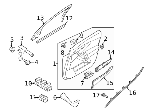Power Seats for 2013 INFINITI FX37 #1
