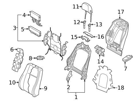 Power Seats for 2019 Audi Q8 #2