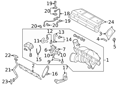 Turbocharger for 2009 Audi TT #0