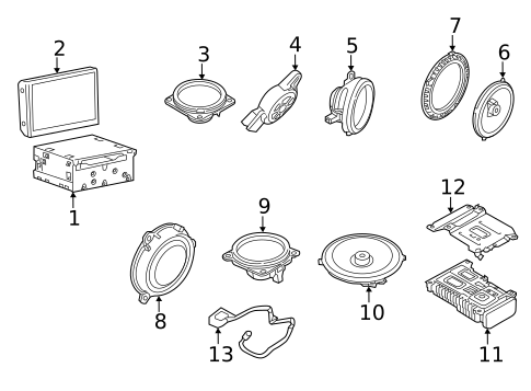 Navigation System for 2020 INFINITI Q50 #0