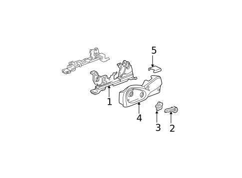 Tracks & Components for 2008 GMC Envoy #2