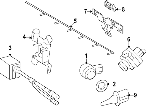 Electrical Components for 2024 Mercedes-Benz EQB 350 #6