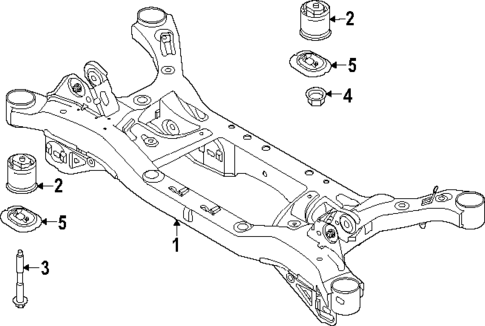 Suspension Mounting for 2025 Kia Niro EV #1