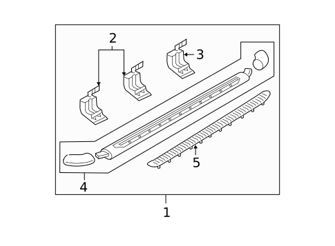 Running Board for 2004 Ford Expedition #1