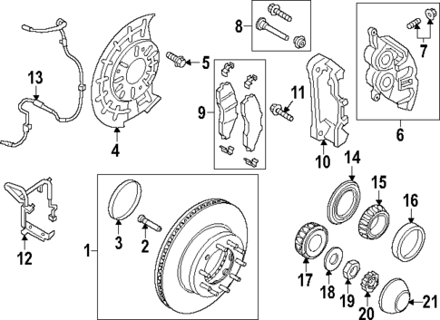 Anti-Lock Brakes for 2024 Ford F-350 Super Duty #0
