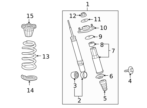 Struts & Components for 2007 Acura RL #0