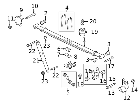 Rear Suspension for 2014 Ford F-150 #0
