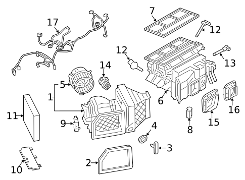 Condenser, Compressor & Lines for 2016 Porsche Boxster #3