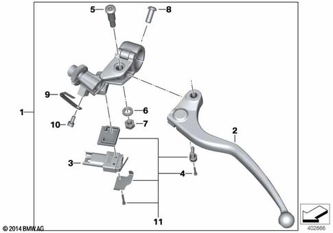 Control Assembly for 2019 BMW-Motorrad S 1000 RR #5