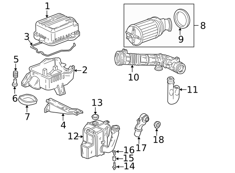 Filters for 1996 Acura Integra #0