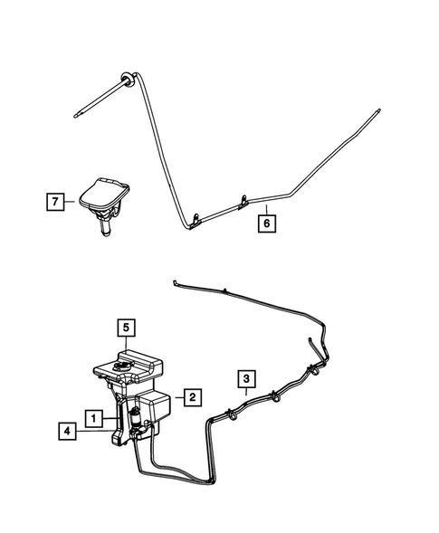 Wiper and Washer System for 2012 Jeep Wrangler #3