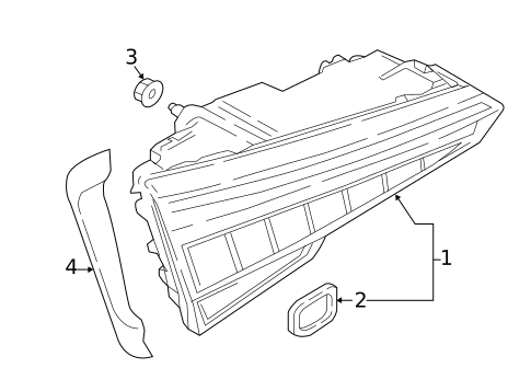 Tail Lamps for 2025 Audi A4 allroad #0