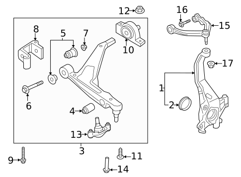 Suspension Components for 2018 Volvo XC60 #6