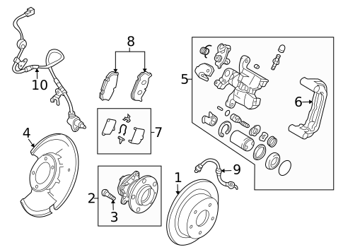 Brake Components for 2011 Mazda 6 #0