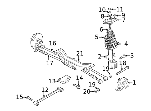 Suspension, Springs & Related Components for 2000 Chevrolet Monte Carlo #0