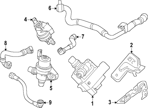 Water Pump for 2025 BMW 228 xDrive Gran Coupe #1