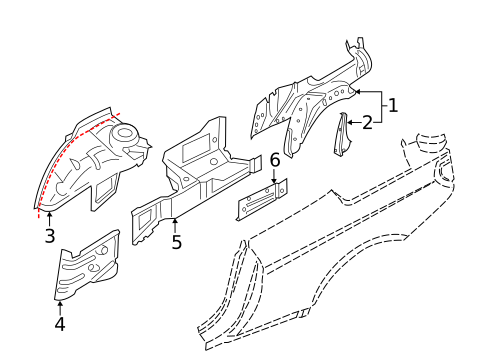 Inner Structure for 2015 BMW 650i xDrive #1