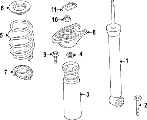 Shocks & Components for 2024 BMW 228i Gran Coupe #0