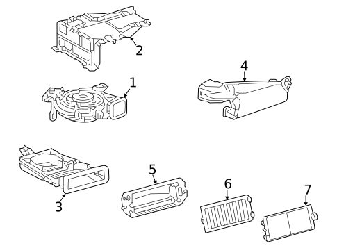 Battery for 2022 Toyota Highlander #1
