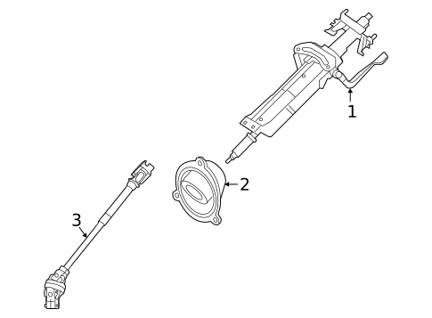 Steering Column Assembly for 2023 BMW i4 #0