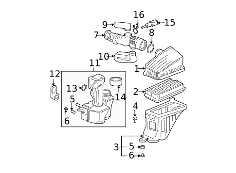 Filters for 2005 Acura MDX #0