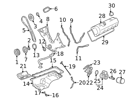 Hardware, Fasteners & Fittings for 2004 Ford Mustang #0